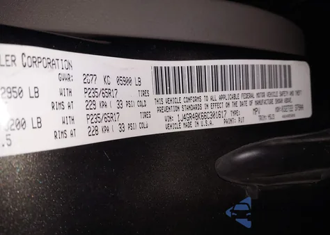 2006 Jeep Grand Cherokee Laredo z USA, uszkodzony, nr VIN 1J4GR48K66C301617